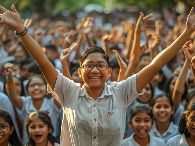 गुजरात बोर्ड GSEB 10वीं परिणाम 2024 का उत्सव: अहमदाबाद और राजकोट में खुशियाँ