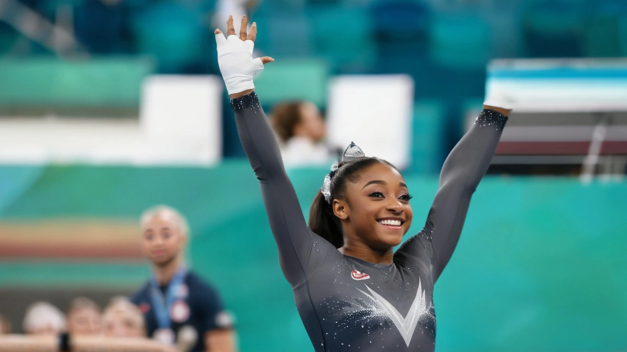 Simone Biles ने 2024 पेरिस ओलंपिक जिम्नास्टिक्स टीम फ़ाइनल से लिया नाम वापस